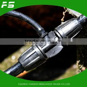 Lock Type Single Reducer Tee Connector Adapter For DN8/11 Irrigation Tube thumbnail-5