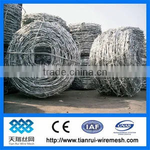 Galvanized Steel Coiled Barbed Wire thumbnail-1
