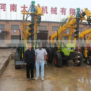 Hydraulic Auger Drilling Rig for Pole Hole Digging thumbnail-6