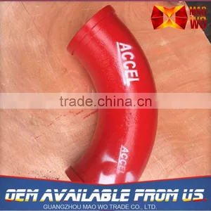 Long Service Life Preferential Price Custom Print Hdpe Pipe Fittings Bend 90 Degree Elbow thumbnail-3