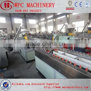 Wood Plastic Decking Machine/WPC Decking Machine thumbnail-1