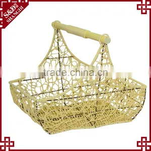 S.D China Wholesale Market Rattan Decorative Gift Baskets thumbnail-1