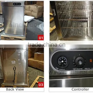 Stainless Steel Commercial Cart Electric Warmer Food Cart For Sale(INEO Are Professional on Commercial Kitchen Project) thumbnail-5