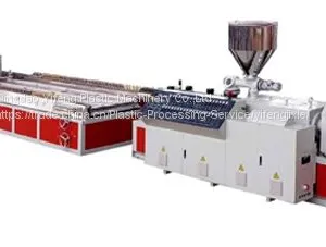 PVC Wide Door Panel Extrusion Line thumbnail-1