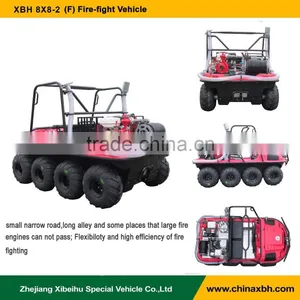 XBH 8X8-29(F) Fire-fight Vehicle 8 Wheels All-Terrain Fire Fighting Emergency Equipment Amphibious Vehicle ATV thumbnail-1