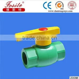 Plastic Ball Valve /PPR Ball Valve With High Quality thumbnail-1