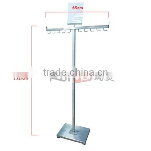 Metal Display Standing 2 Way Clothing Rack thumbnail-5