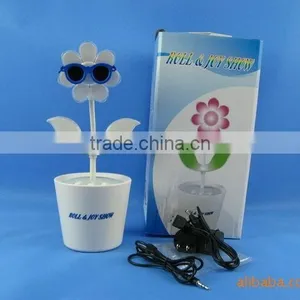Wholesale Dancing Flower Light Speaker Newest Swing Flower Dancing Speaker Flash Intelligent Flower Speaker thumbnail-6
