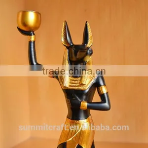 Wholesale Resin Egyptian Anubis Statues thumbnail-3