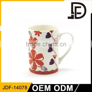 Drinkware Flower Ceramic Coffee Mug Logo, Logo Mugs no Minimum thumbnail-1