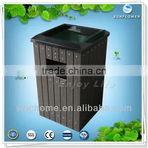 WPC Dustbin/ Gardening Dustbin/ Decorative Dustbin thumbnail-1