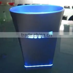 New Plastic Big Plastic Beer Bucket for Promotion With Lighting Logo thumbnail-1