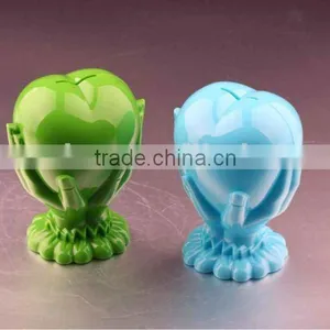 Promotional Gift Fancy Heart Shape Plastic Saving Bank thumbnail-1