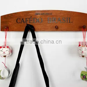 Brown Zakka Wooden Wall Hanging thumbnail-2