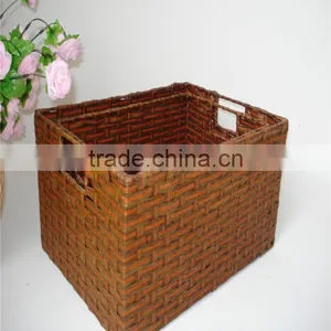 2 Pcs Modern Style Colorful Rectangle Paper Food Basket thumbnail-2