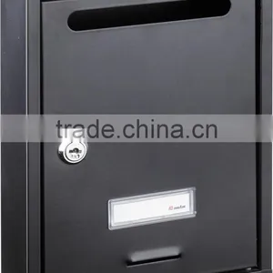 FQ-173 Qualified Classic Postbox,Stainless Steel Wall Mounted Letterbox,mailbox Lock thumbnail-1