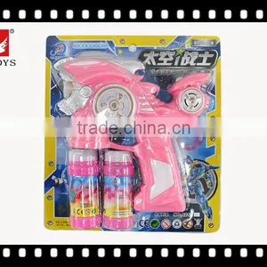 Plastic Electronic Lovely Solid Color Bubble Gun thumbnail-1