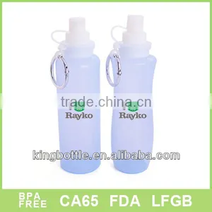 High Quality PP Lid 500ml Silicone Bottle thumbnail-1
