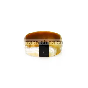 Buffalo Horn Bracelet, Lacquered Fisnishing thumbnail-1