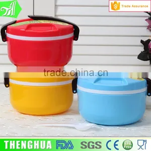 Customized Logo Indian Plastic Children's Bento Lunch Box Set thumbnail-2