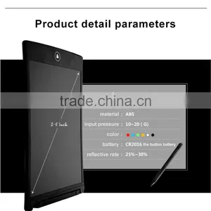 2016 New Product LED Drawing Tablet Kids Writing Board thumbnail-5