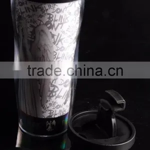 Wholesale 12oz Plastic Insulated Thermos Travel Mug thumbnail-4