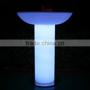 Fashionable Led Bar Furniture, Led Coffee Table, Club Wine Table thumbnail-4