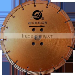 230mm Gold Turbo Blade Saw Blade Sharpening Wheel thumbnail-3