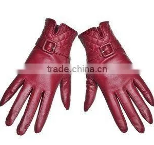 Fashion Leather Glove for Ladies thumbnail-1