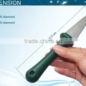 Stainless Steel Knife Sharpeners With Plastic Handle thumbnail-3
