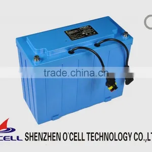 OCELL Lithium Deep Cycle Battery 12V150Ah LiFePO4 Battery Pack for Backup Power System thumbnail-1
