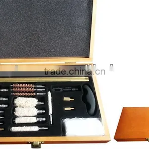 High Quality Gun Cleaning Kit in Wooden Box thumbnail-1