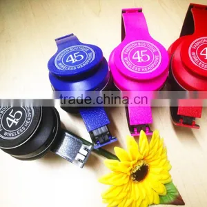 Fashion Design High Quality Cheap Custom Wireless Foldable Bluetooth Headphone thumbnail-1