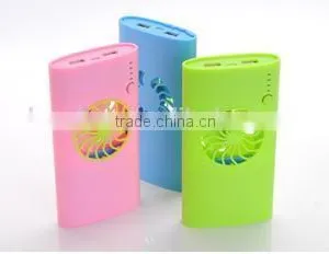 Mobile Power Supply Fan, Charging Treasure Mini Fan LS Eplus thumbnail-1
