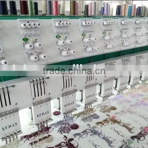 New TP442 Multi Head Flat Embroidery Machine thumbnail-1