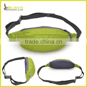 China Wholesale Cheap Simple 600 D Polyester Nylon Running Waist Bag /Fanny Pack thumbnail-1