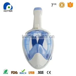 Easy to Breath High Quality Snorkeling Mask Full Dry Diving Mask thumbnail-3