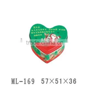 Heart Shaped Gift Tin Box thumbnail-1