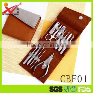 Factory Price Hot Sale Promotional Gift Manicure Set Nail Clipper Beauty Set With Beautiful Case thumbnail-1