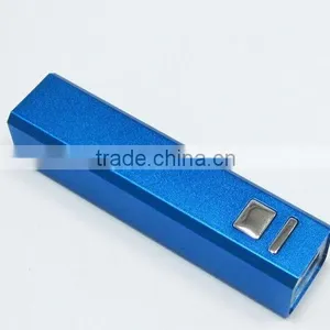 Mini Rechargeable 2600mAh Cuboid Shape Portable Metal Sales Promotion Gift Power Bank thumbnail-4