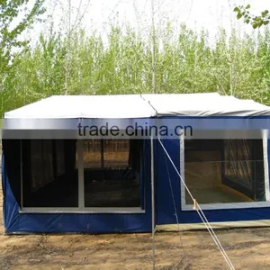 Aussie Style ATV Truck Heavy Polycotton Folding Camper Trailer Tent thumbnail-2