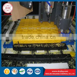 Anti Sliding Non Slip Wear Resistant Uhmw-pe Bar With Cnc Machined Pattern thumbnail-4