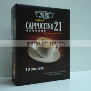 Goldwill Instant Cappuccino 21 ( no Sugar Added ) thumbnail-1