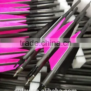5.5GPI High Carbon Best-selling Black Archery 31" Carbon Fiber Hunting/Targeting Arrows thumbnail-1