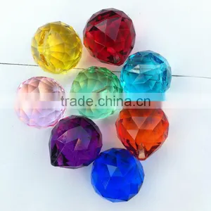 Chandelier Crystal Ball Chandelier Crystal Trimming Clear Faces Hanging Crystal thumbnail-1