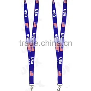 Heat Transfer Neck Lanyard Strap Both Sides id Sublimation Lanyard thumbnail-1