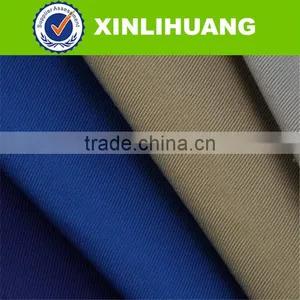 LOW MOQ Peach Twill Fabric Poly Cotton Twill Fabric Dyed Fabric thumbnail-1