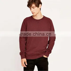 Cheap Brown Pullover Hoodies O-neck Plain Hoodie High Quality Hoodies thumbnail-1