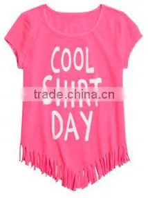 Girl's Comfortable Cotton Short Sleeve T-shirt thumbnail-2