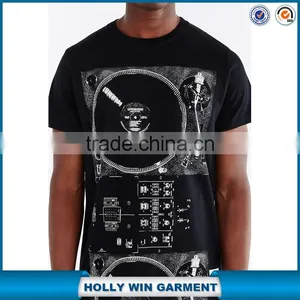 Slim Fit Cotton Printed New Model Men's T-shirt thumbnail-1